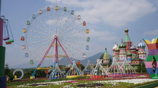 Jans Park Hadirkan 34 Wahana dengan Panorama Gunung Manglayang